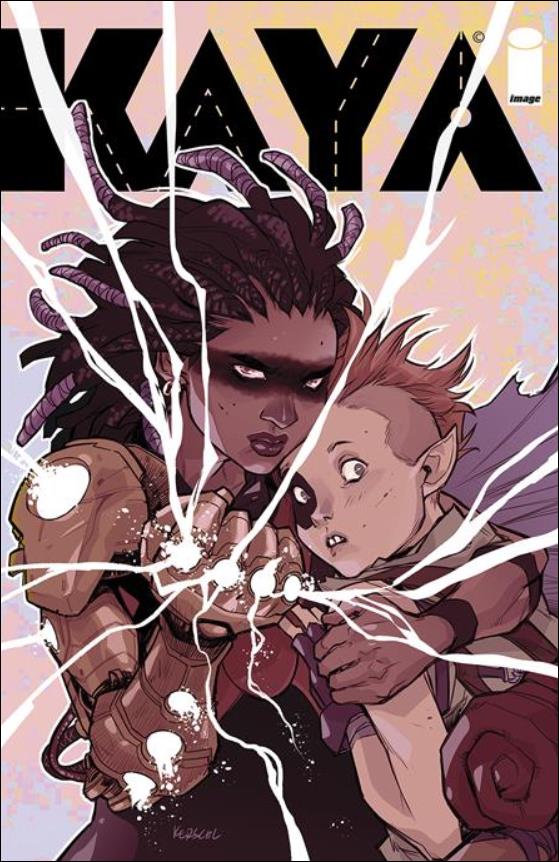 Kaya issue 21-B Karl Kerschl Cover