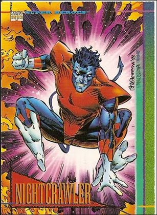 Marvel Universe: Series 4 (Base Set) card 42 Nightcrawler