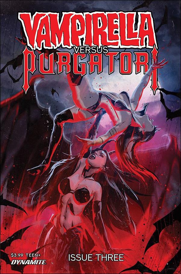 Vampirella vs Purgatori issue 3-D Szymon Kudranski Cover
