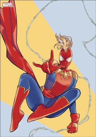 Captain Marvel (2019) issue 49-B Romy Jones Spider-Verse Cover