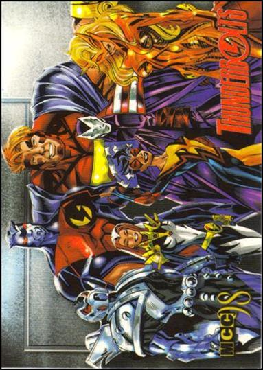 Marvel Creators Collection '98 (Base Set) card 21 Thunderbolts: Thunderbolts