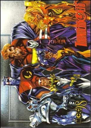 Marvel Creators Collection '98 (Base Set) card 21 Thunderbolts: Thunderbolts