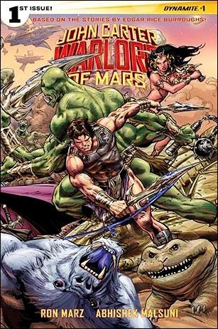 John Carter: Warlord of Mars (2014) issue 1-O Roberto Castro Wraparound Cover