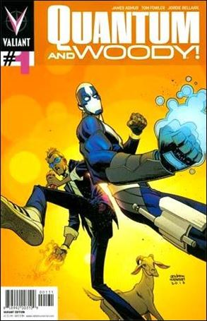 Quantum & Woody (2013) issue 1-C Andrew Robinson 1:20 Cover