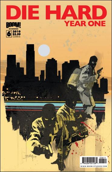 Die Hard: Year One issue 6-B John Paul Leon Cover