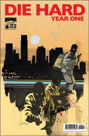 Die Hard: Year One issue 6-B John Paul Leon Cover