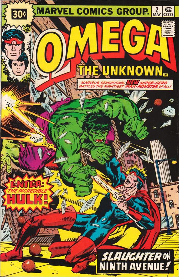 Omega: The Unknown (1976) issue 2-B 30 Cent Price Cover