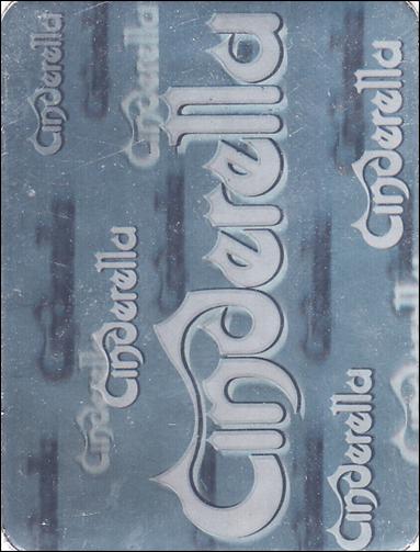 Rock Cards (Logo Hologram Stickers Subset) card nn-3 Cinderella