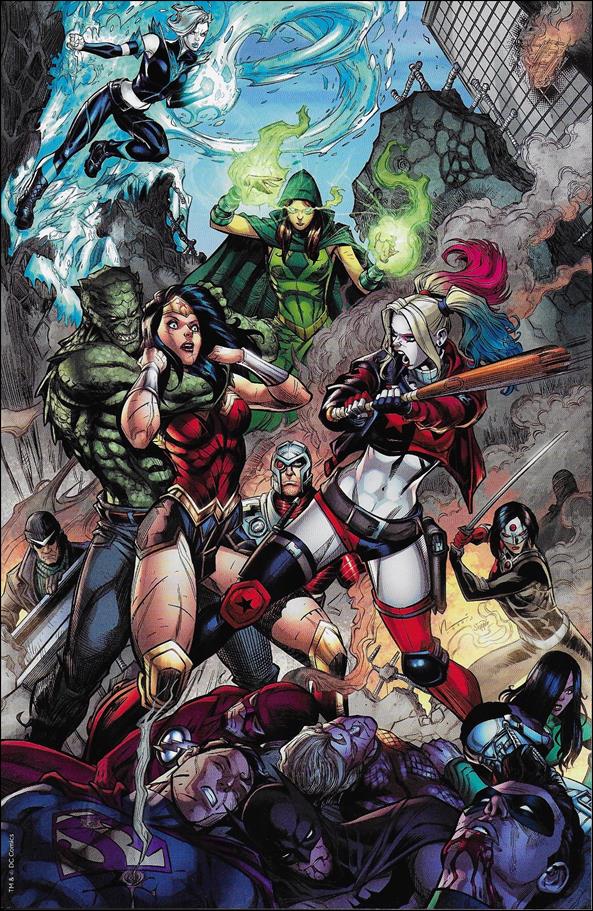 Justice League Vs Suicide Squad issue 1-TX Chad Hardin M&M Comic Service Virgin Cover