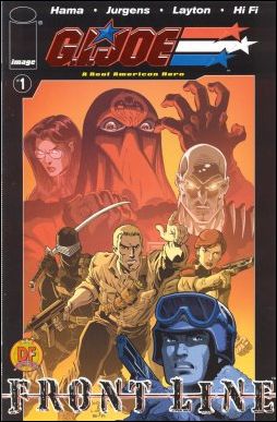 G.I. Joe: Frontline issue 1-F Dynamic Forces Red Foil Cover