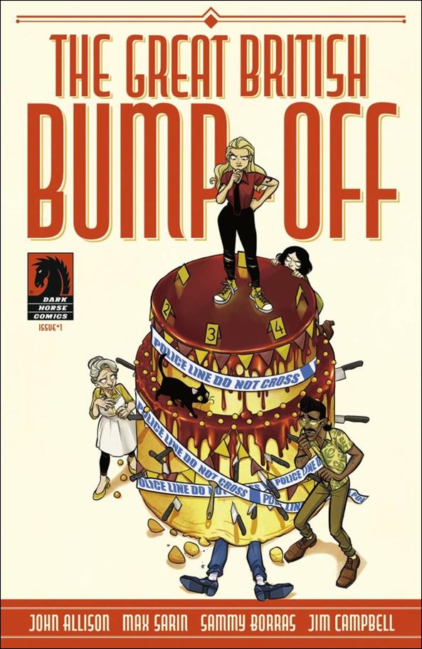 Great British Bump Off issue 1 John Allison Cover
