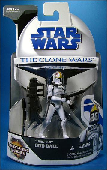 Star Wars: The Clone Wars Collection 3 3/4" Figures (2008) figure 11 Clone Pilot Odd Ball