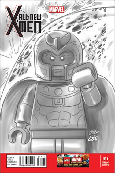 All-New X-Men (2013) issue 17-D Leonel Castellani 1:100 LEGO Sketch Cover