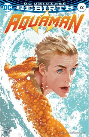 Aquaman (2016) issue 22-B Joshua Middleton Cover