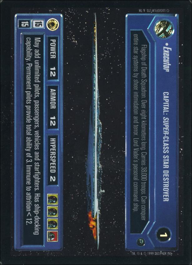 Star Wars: Reflections: A Collector's Bounty (Base Set) card 39 Executor