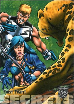 Amalgam Comics (Base Set) card 50 First Fight!