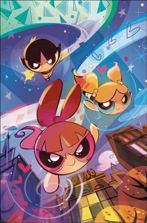 Powerpuff Girls: Valentine's Mwah Mwah Kissy Face Special issue 1-E Nicoletta Baldari Virgin 1:15 Cover