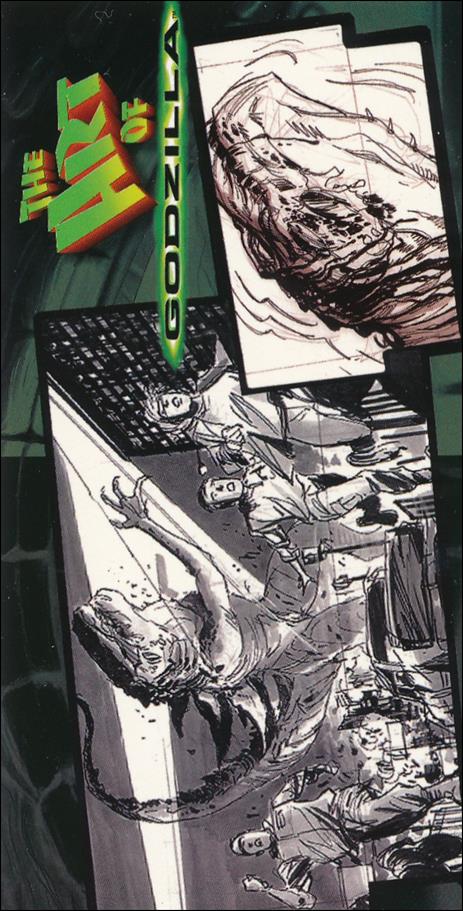 Godzilla Supervue (Base Set) card 54 No Escape from his Fury