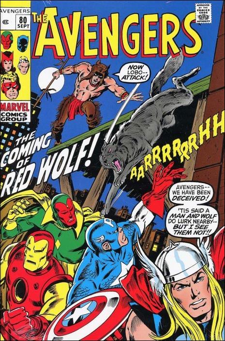 Avengers Omnibus issue 3 John Buscema Direct Market Cover