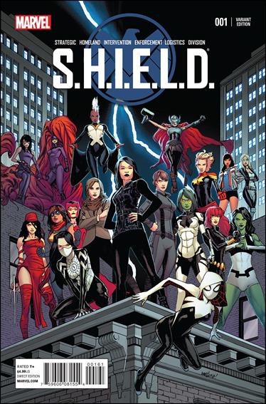 S.H.I.E.L.D. (2015) issue 1-E David Marquez 1:25 Cover