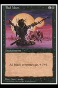 Magic the Gathering: 5th Edition (Base Set) card 142 Bad Moon