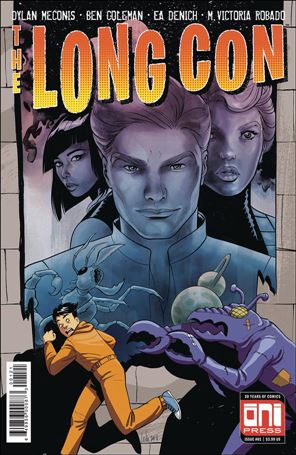 Long Con issue 1-B Leila Del Duca Cover