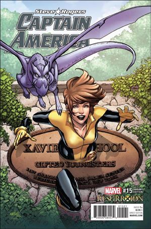 Captain America: Steve Rogers issue 15-B David Marquez Ressurxion Cover