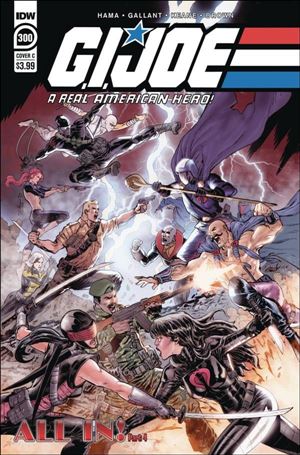 G.I. Joe: A Real American Hero issue 300-C Netho Diaz Cover