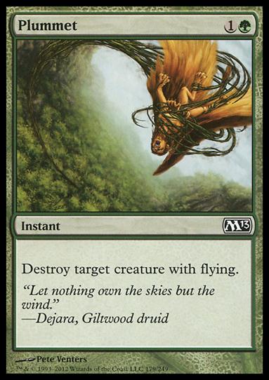 Magic the Gathering: 2013 Core Set (Base Set) card 179 Plummet