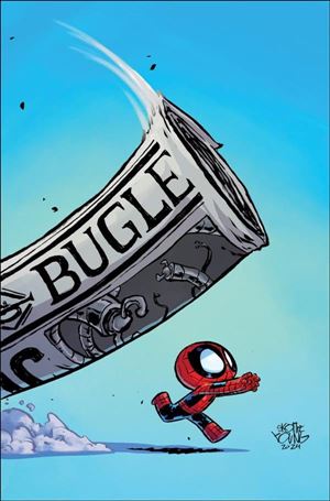 Amazing Spider-Man (2022) issue 61-O Skottie Young Virgin 1:25 Cover (Second Printing)