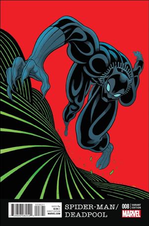 Spider-Man/Deadpool issue 8-B Tradd Moore Black Panther Cover