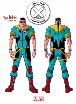 Giant-Size X-Men: Thunderbird issue 1-C David Cutler 1:10 Design Cover