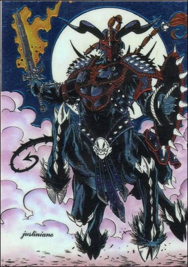 Lady Death Series II (Parallel Sticker Base Set) card 92 Asteroth