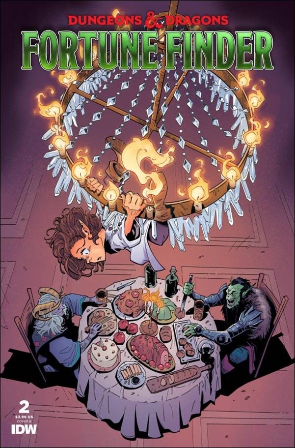 Dungeons & Dragons: Fortune Finder issue 2-B Joe Jaro Cover