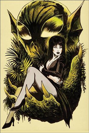 Shape of Elvira issue 4-E Francesco Francavilla 1:10 Virgin Cover