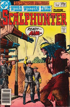 Weird Western Tales (1972) issue 64-B UK Price Cover