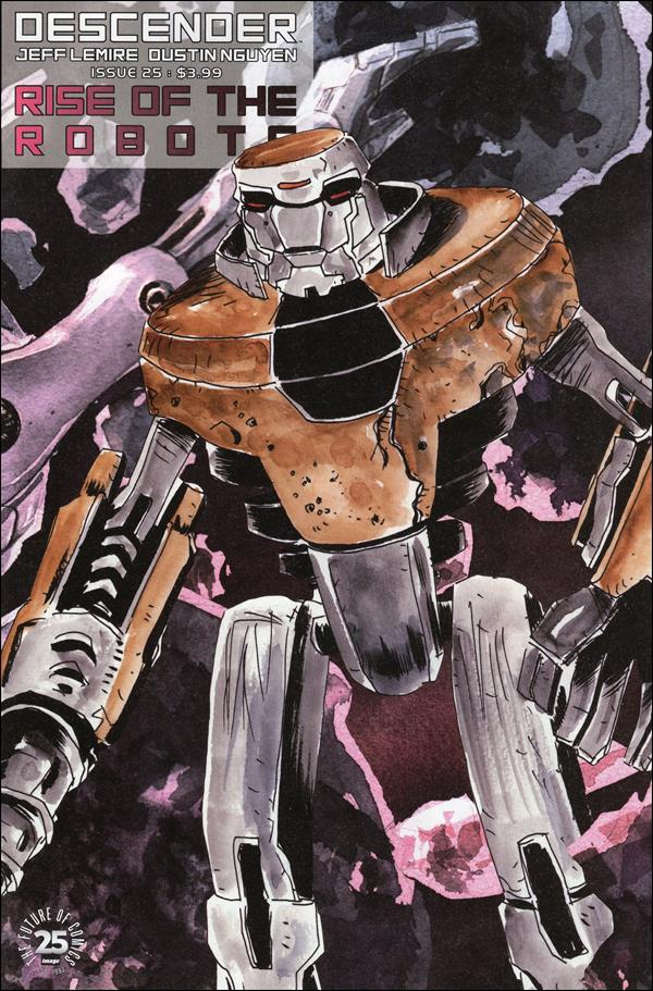Descender issue 25-B Jeff Lemire Cover