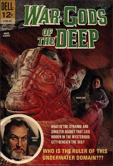 War-Gods of the Deep issue nn Vincent Price Photo Cover