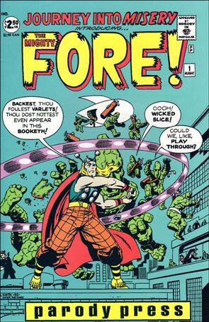 Incredible Punk/The Mighty Fore issue 1-B Mighty Fore Cover