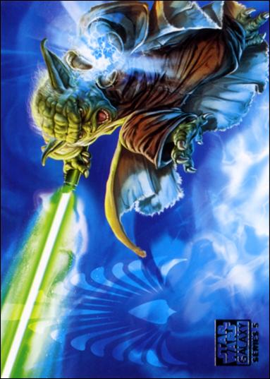 Star Wars Galaxy: Series 5 (Base Set) card 75 Master Jedi