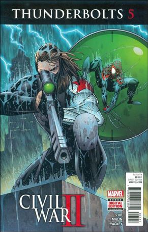 Thunderbolts (2016) issue 5 Jon Malin Cover