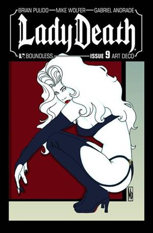 Lady Death (2010) issue 9-C Art Deco Cover 1:3