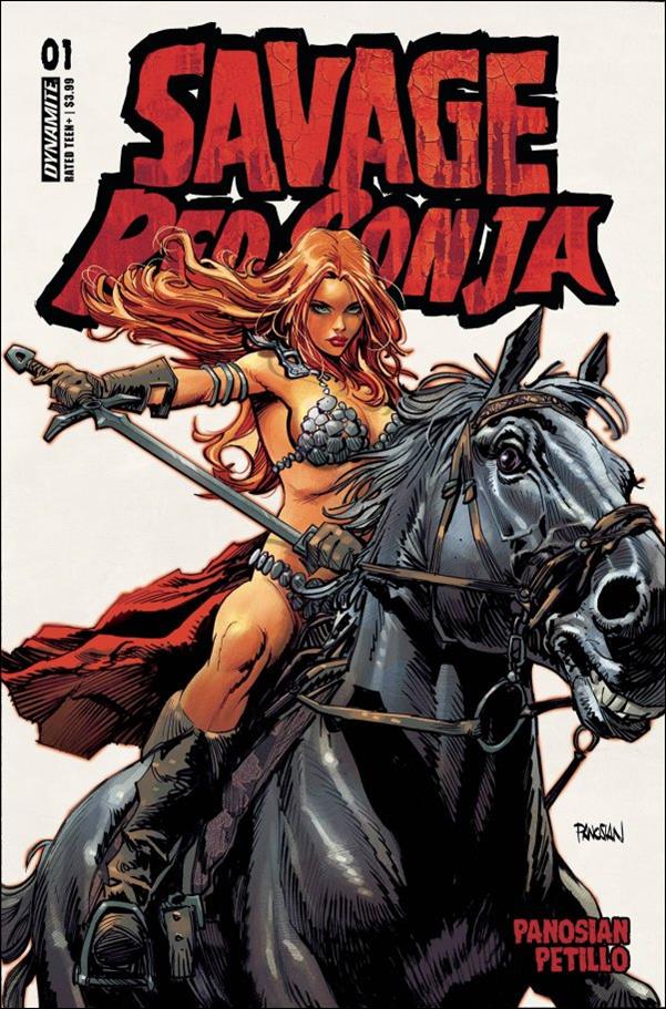 Savage Red Sonja issue 1 Dan Panosian Cover