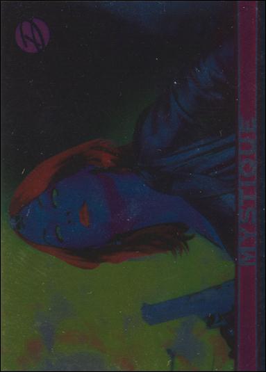 Marvel Dangerous Divas (Parallel Foil Base Set) card 50 Mystique