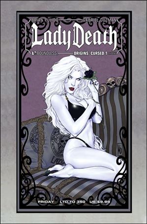 Lady Death Origins: Cursed issue 1-F Phoenix Comicon Friday Cover 1/350