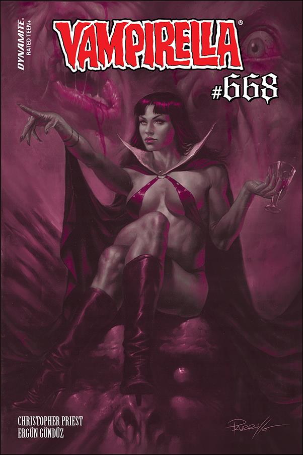 Vampirella (2019) issue 668-J Lucio Parrillo Tint Cover