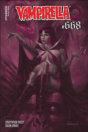 Vampirella (2019) issue 668-J Lucio Parrillo Tint Cover