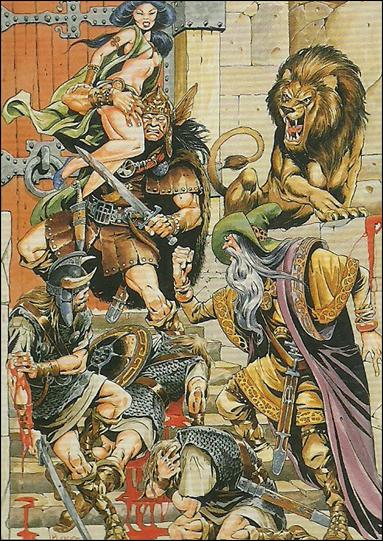 Mike Ploog (Base Set) card 20 Hun's Woman