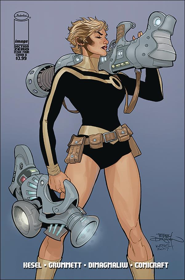 Section Zero (2019) issue 4-B Terry Dodson Cover