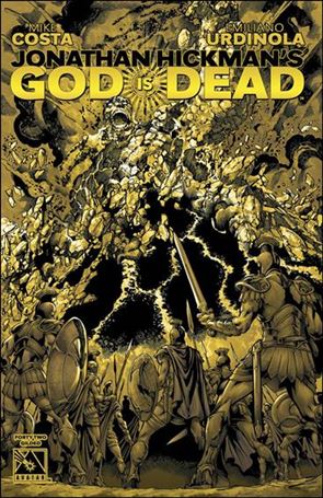 God is Dead issue 42-F Jose Luis Gilded Cover